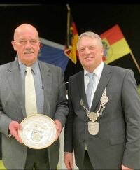 Ehrung Rolf Scheff - Stadt Lütjenburg